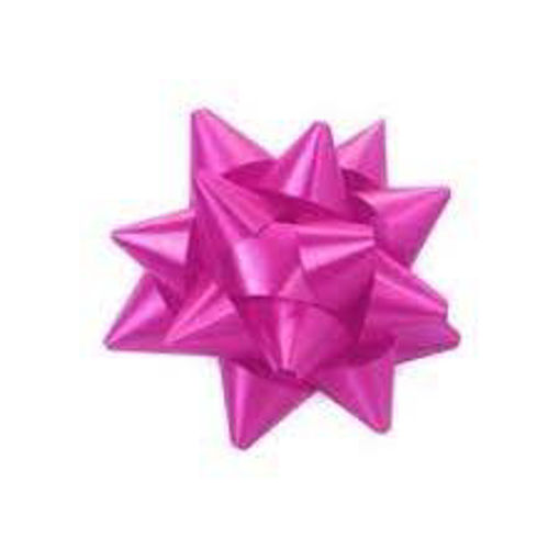 Picture of GIFT BOW 19MM FLUORESCENT PINK